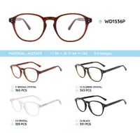 Plastic acetate eyeglasses frame for men WD1536P