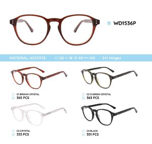 Plastic acetate eyeglasses frame for men WD1536P