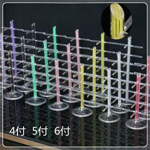 Стойка для очков акриловая настольная на 3 / 4 / 5 / 6 мест B04B05B06