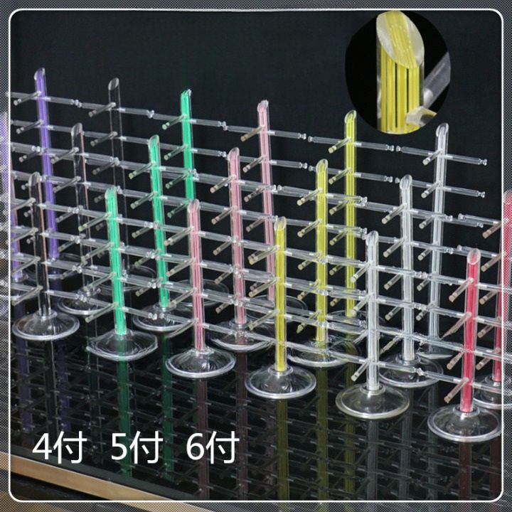 Стойка для очков акриловая настольная на 3 / 4 / 5 / 6 мест B04B05B06