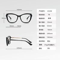 Plastic TR90 frame for glasses with UV protection More LS226