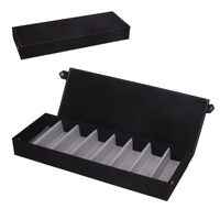 Glasses and frames holder display with 8 slots with cover