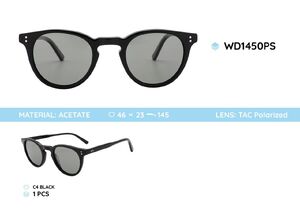 Plastic acetate frames polarized sunglasses WD1450PS
