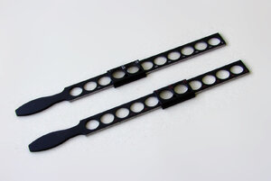 Набор линеек скиаскопических в алюминиевом корпусе 2P18P упакованы в коробку из дерева