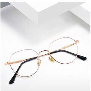 Очки металлические с защитой от синего света 9644-3-GT