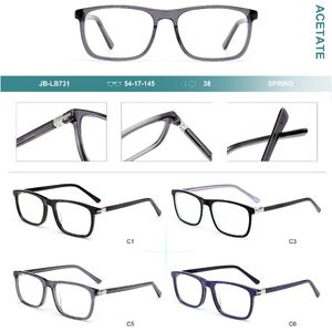 Оправа комбинированная, ацетат + металл, с флексом Big City JB-LB731