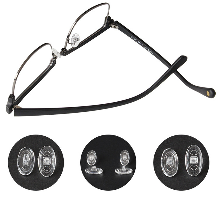 Silicone nose pad H-26, 13*7 mm