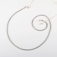 Металлическая нескользящая цепочка, толстая змея, для очков и масок GL753