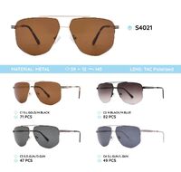 Nylor metal frame polarized sunglasses S4021