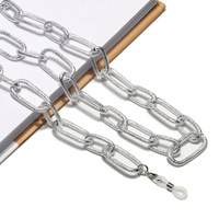 Алюминиевая цепочка для очков, золотой/серебряный цвет GL1092