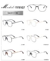 Оправа металлическая с мягким носоупором и флексом YY9107-DA