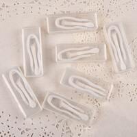 Пинцет пластиковый в индивидуальной упаковке в коробочке 