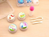 Мининабор с контейнерами для хранения контактных линз XF-B35, 2шт