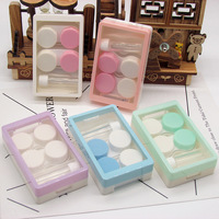 Mini set with contact lens cases XF6601, 2pcs