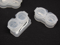 Contact lens mini kit with tweezers and stick XY140, 60x28x23 mm