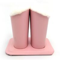 Eyeglasses and accessories plush case stand holder H008-2-HE