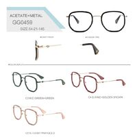 Combined frames for glasses, acetate + metal Big City GG0459