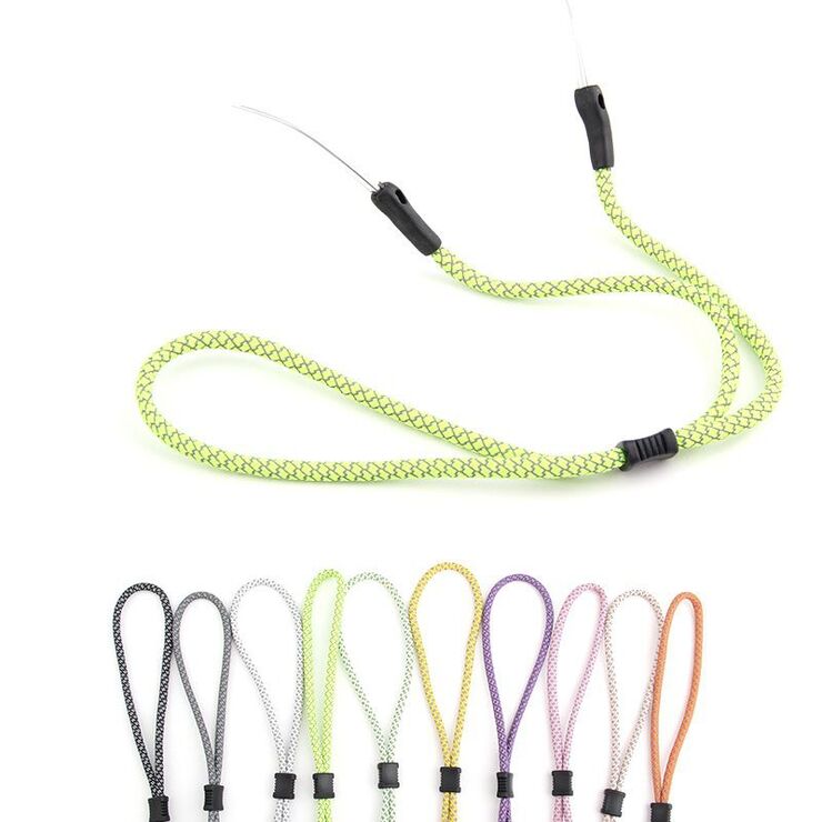 Adjustable sport glasses nylon strap string cord, 33.5 cm