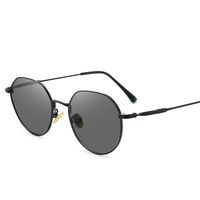 Очки металлические фотохромные с защитой от синего света 9644-GT