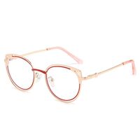 Очки металлические с защитой от синего света 9748-GT