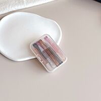 Комплект из 10 штук мини-наборов для мягких контактных линз - пинцет JM夹十个装透明