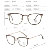 Оправа комбинированная (металл + TR90) с линзами Blue Ray Cut MAMO M2963