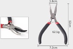 Curved jaw pliers 12*7.2 cm 1184-S