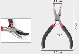 Curved jaw pliers 12*7.2 cm 1184-S