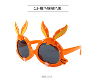 Polarized silicone sunglasses with UV400 protection for kids T22043