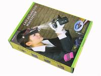Binocular magnifier with backlight 81007A, magnification 1.5 / 3 / 6.5 / 8