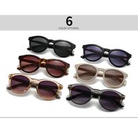 Plastic round sunglasses for women Elit 1501-EL