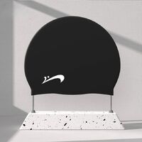 Silicone waterproof swimming cap for adults GJ660-YU