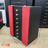 Офисный бокс настольный - витрина для оправ и очков, с кодовыми замками, на 64 места JS-C230918