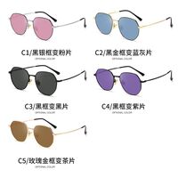 Photochromic glasses with blue light and UV protection 2897-2-GT