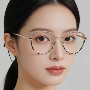 Оправа металлическая ультратонкая женская с флексом Wilibolo K6804