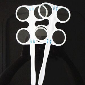 Флиппер офтальмологический регулируемый, тест-тренажёр для офтальмологии, от +/-0,5 до +/-4,0