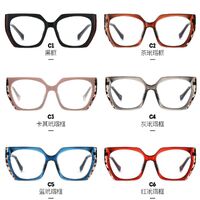 TR90 plastic frame or glasses with blue light protection, with spring hinges FA87209