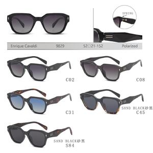 Солнцезащитные поляризационные пластиковые очки с флексом Enrique Cavaldi EC9829