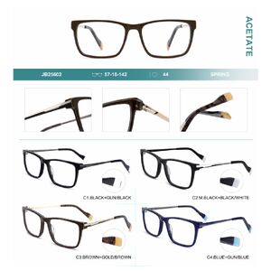 Оправа комбинированная, ацетат + металл, с флексом Big City JB25602