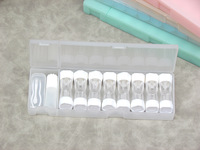 Мининабор с контейнерами для хранения контактных линз DF8BHRGP, 8шт