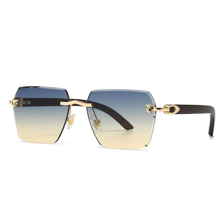 Metal rimless sunglasses Elit 3064-EL