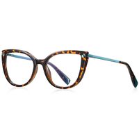 Plastic TR90 frames for glasses with Blue Ray Cut protection and flex hinges FOCUS FCS2128
