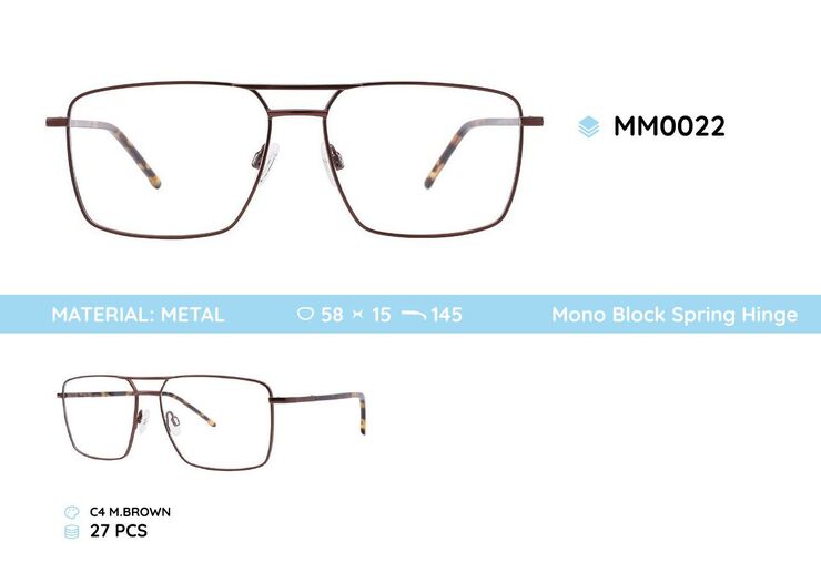 Оправа металлическая MM0022