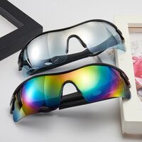 Safety shockproof windproof tactical semi-rimless goggles T9181无配件