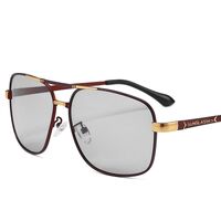 Очки металлические фотохромные с защитой от синего света 2873-GT