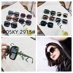 Polarized metal + TR90 sunglasses P05KY 2915