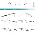 Оправа металлическая безободковая Big City 25607