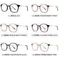 TR90 plastic frame or glasses with blue light protection, with spring hinges FA87184