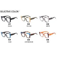 Plastic glasses with blue light protection for women 4856-PN