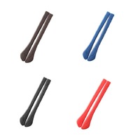 Silicone glasses sleeves, length 67 mm, hole 2*1 mm (price for a  pair)